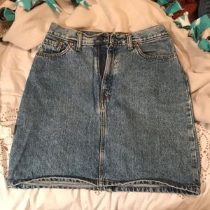 Levis Jean Skirt
